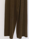 SWAYING 25 Spring/Summer Silk Wool Thin Straight Pants SW-SW25SS3B15C3-LV Green